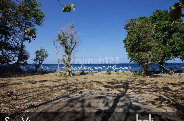 Amed Beach Front Land 2,770sqm With 60m Wide Ocean Frontage 1803n 1