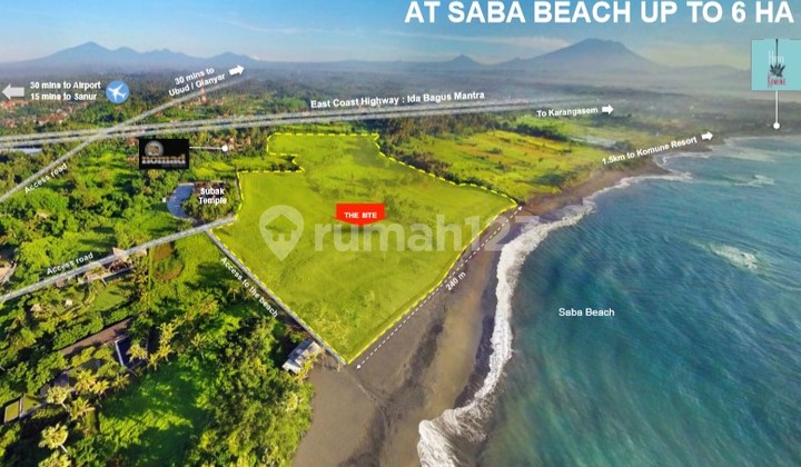 Tanah PREMIUM Tepi Pantai SABA - Gianyar