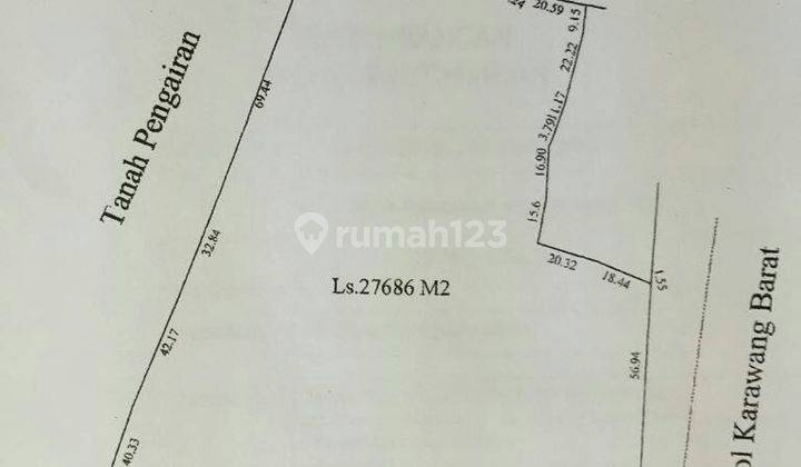 Kavling Komersial Pinggir Jalan Di Interchange Karawang Barat 2