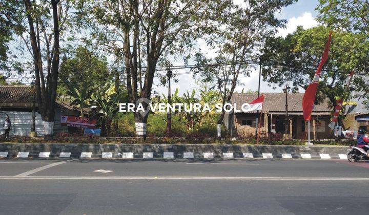 Tanah Strategis Jalan Utama Sukoharjo Kota 1