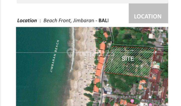 Commercial Land On Jimbaran Beach Front 2