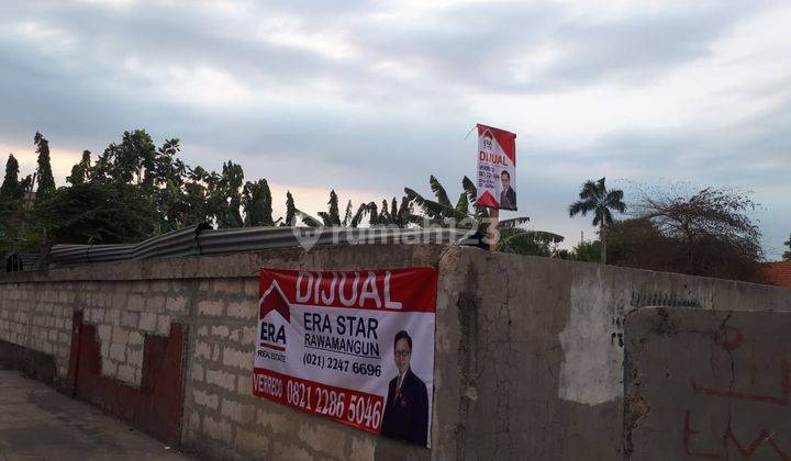 Tanah kosong dalam komplek turun harga, tenang dan nyaman di Rawamangun Jaktim 1