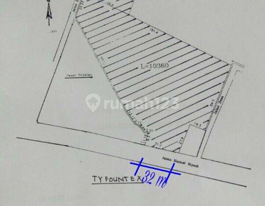 Tanah kering luas di bwh hrg pasar pggir jln utama, Pabelan, Kartasura 2