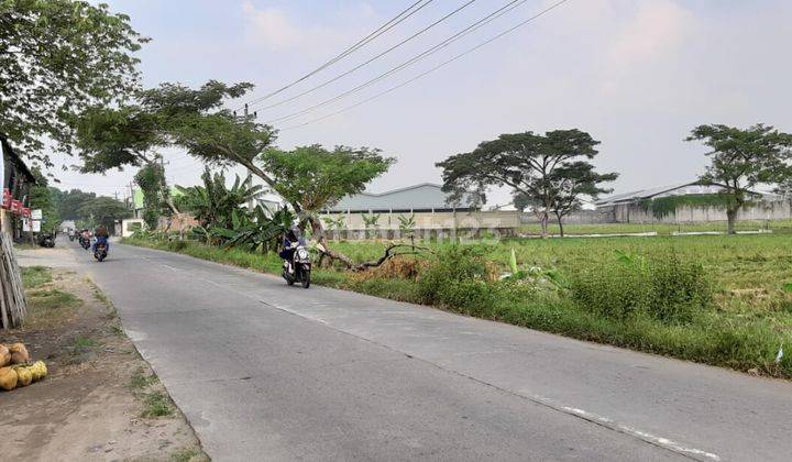 Tanah strategis pinggir jalan raya Parangjoro Grogol Solo Baru 1