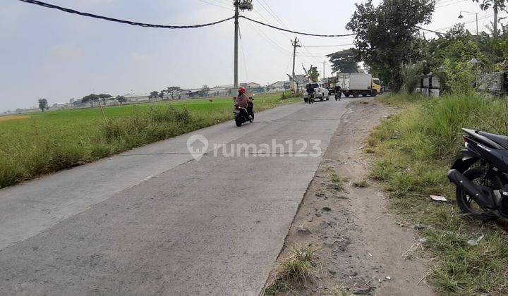 Tanah strategis pinggir jalan raya Parangjoro Grogol Solo Baru 2