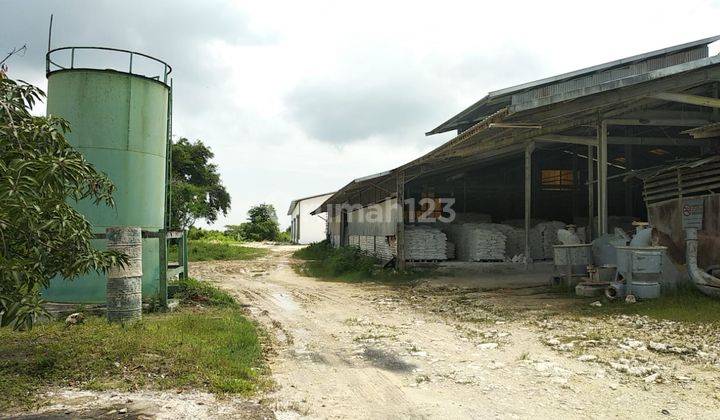 Tanah Gresik Kawasan Industri Ada Gudang Dan Mes Karyawan 2