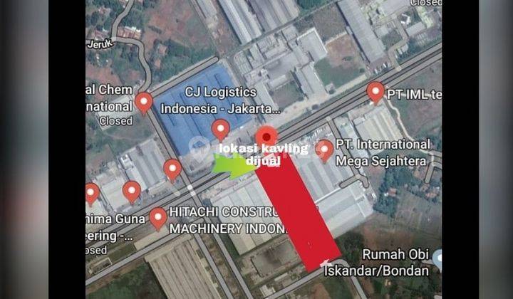 Dijual Tanah Industri di Kawasan Industri Mm2100 Cibitung Jakarta Timur 2