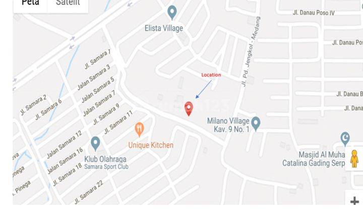 Tanah Cocok Utk  Bangun Perumahan - Lokasi  Belakang Cluster Catalina, Gading Serpong 2