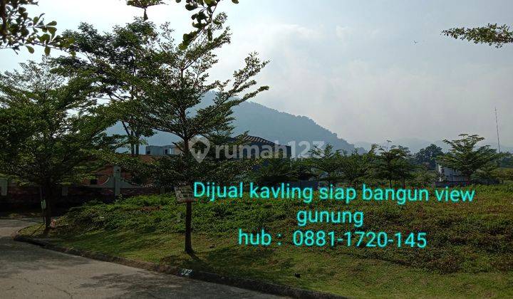 kavling hook murah siap bangun di Sentul city 2