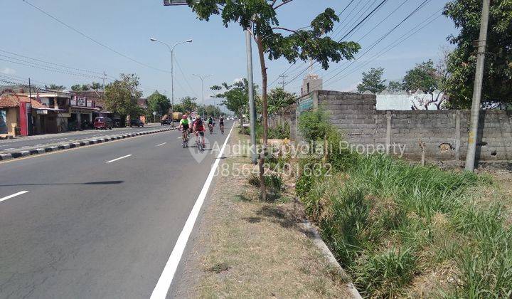 Tanah strategis pinggir jalan solo-Semarang dekat pintu Tol 1