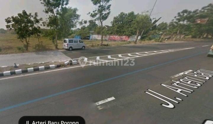 Jual Tanah Komersial Raya Arteri Baru Porong Sidoarjo