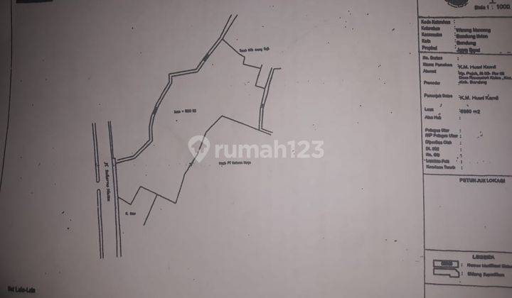 Tanah kosong di lokasi strategis Jalan Soekarno Hatta Bandung dekat bundaran Sudirman-Rajawali 1