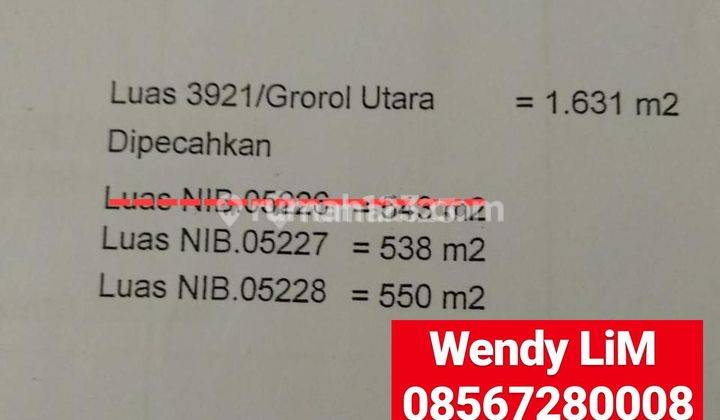 (FOR SELL) TANAH / KAVLING MURAH (( PERMATA HIJAU )) LT . 538 M2 , iDR. 40 JT/M2 ( SIAP BANGUN ! ) 1