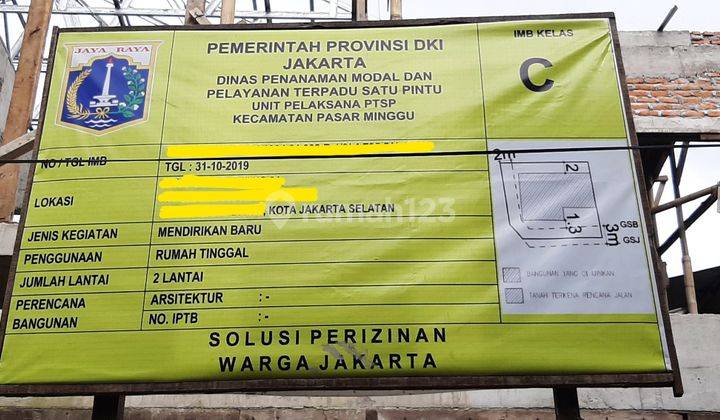 Kavling Tanah Dalam Kompleks Dekat Cipete dan TB Simatupang 2