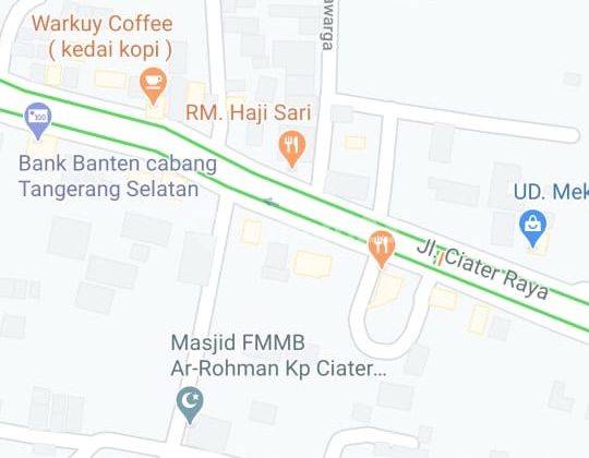 Tanah Super Strategis di pinggir jalan Raya Ciater BSD 1