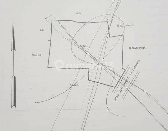 Tanah padat siap bangun pabrik, workshop, gudang pull mobil lokasi strategis 400 meter ke gerbang tol 2