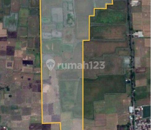 Tanah 37 ha di Pucuk, Lamongan Peruntukan industri, Pintu masuk 65 meter 1