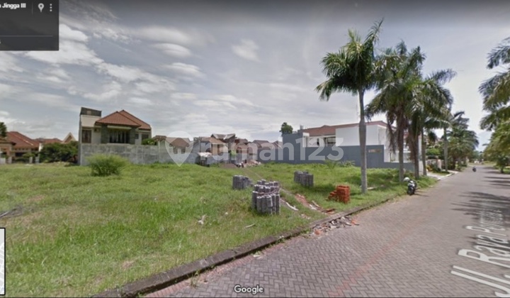 Kavling di poros jln kawasan Elite Permata Jingga