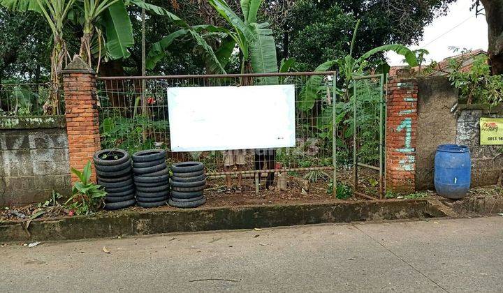 tanah persegi pinggir jalan Pendowo Cinere 1