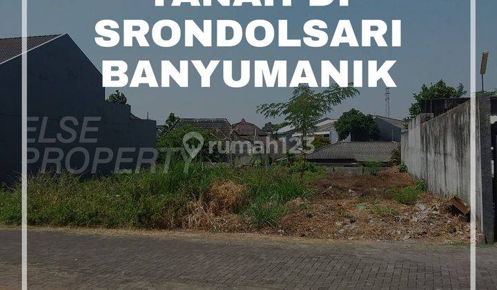 Tanah Srondol Banyumanik 1