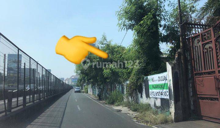 Murah Tanah Komersial di Jl. Arjuna Selatan tembus ke Jalan Bima, pinggir tol Kebon Jeruk, area Kemanggisan, Jakarta Barat 1