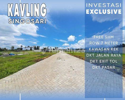 Tanah Kavling Malang Murah SHM Klampok Singosari View Pegunungan 2