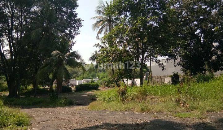 Tanah siap bangun pinngir jalan raya di Depok 2