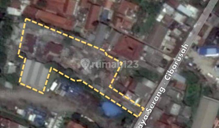 Tanah Strategis di Pinggir Jalan Raya Cibarusa Bekasi 1