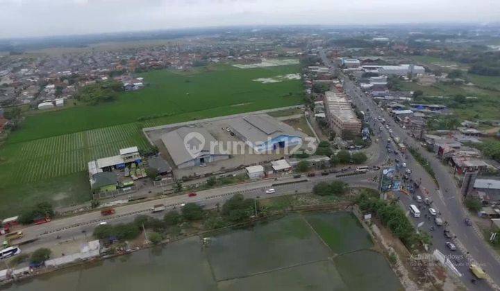 Turun Harga Jual Cepat Tanah Sawah + Gudang di Karawang Timur, Lokasi Strategis 1