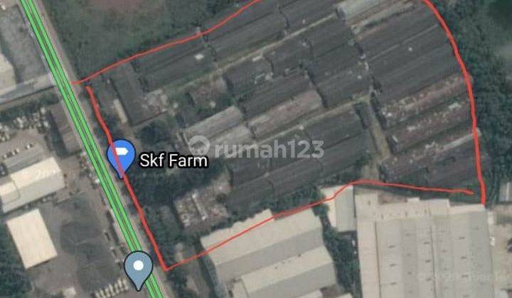 Tanah Strategis Peruntukan Lahan Industri &amp; Pergudangan, Jl. Pemuda, Gunung Sindur, Kab. Bogor 1