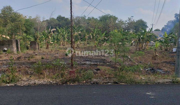 Tanah pekarangan pinggir jalan raya plupuh sragen 1