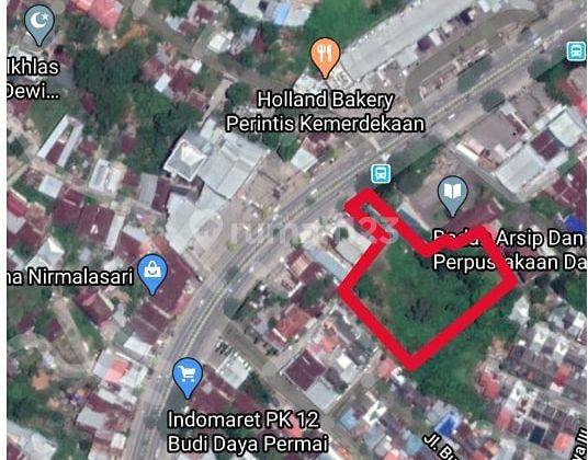 Tanah Perintis kemerdekaan 5706meter Depan Bintang Pas Belakang Kantor Arsip Nasional 1