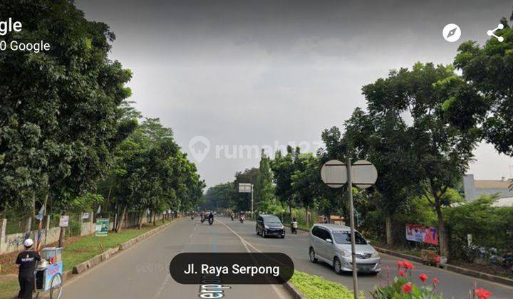 Tanah siap bangun, pinggir jalan raya Serpong, strategis 1