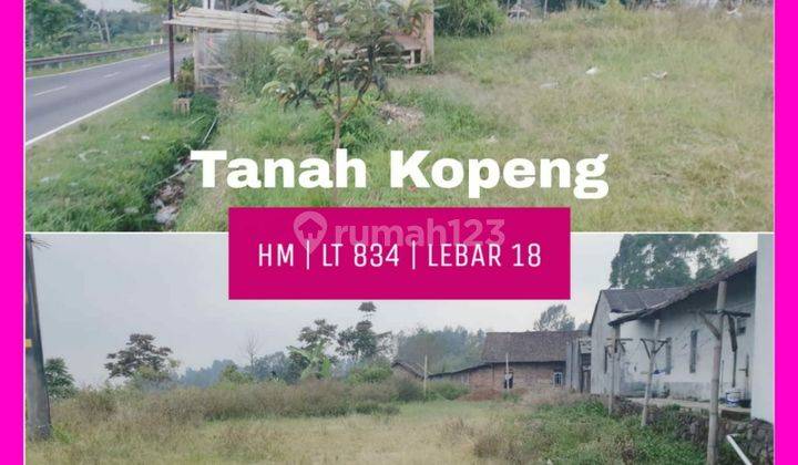 TANAH JALAN RAYA SALATIGA KOPENG LEBAR 18 1