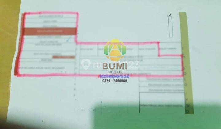 Tanah Murah Zona Industri Lokasi di Gondangrejo, Karanganyar 1