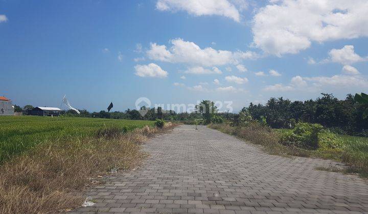 strategic location land in front of trump resort tanah lot 1