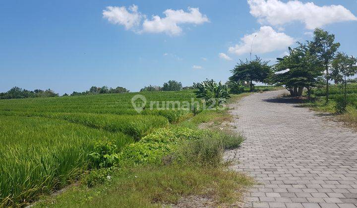 strategic location land in front of trump resort tanah lot 2