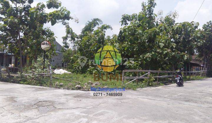 Tanah siap bangun lokasi gondangrejo 1