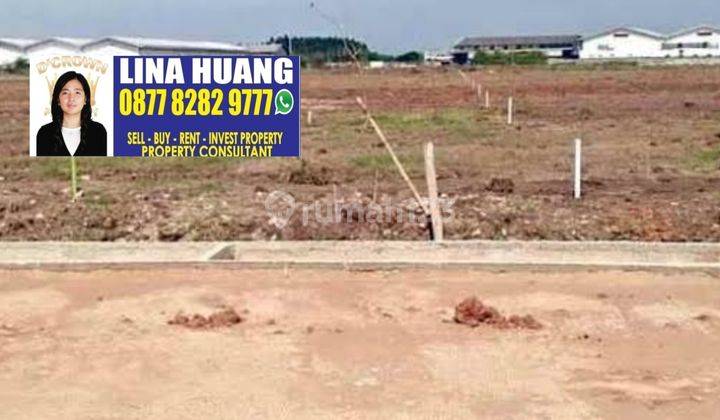 Dijual Cepat Nego Sampai Deal ..  Kavling Pergudangan Laksana Business Park Dekat Pik 2 , Posisi Bagus , 4.3 Juta Saja Per Meter Dibantu Nego Sampai Deal 1