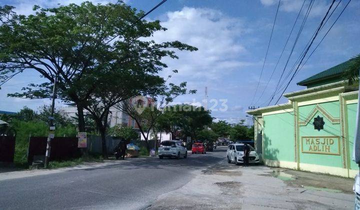 Tanah di tepi jalan besar dekat arengka 2 cocok untuk bangun ruko 2