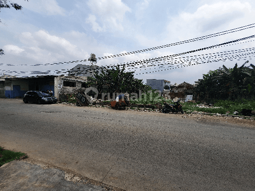 tanah kavling siap bangun.cck bangun ruko.kost.gudang.dkt tol l.di Cipondoh 1