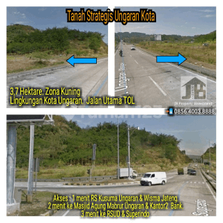 Tanah Strategis View Istimewa Exit Tol Ungaran Timur Alun Alun Bung Karno 1