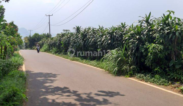 Tanah di jl raya cidikom, gobang rumpin Bogor 2