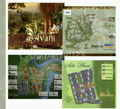 Kavling Hoek Lokasi Asri, Cluster Avani BSD 2