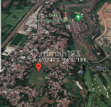 Tanah Murah Dilokasi Sangat Strategis di Jl Raya Sirkuit Sentul  Dekat Sirkuit Sentul dan Palm Hill Golf Club