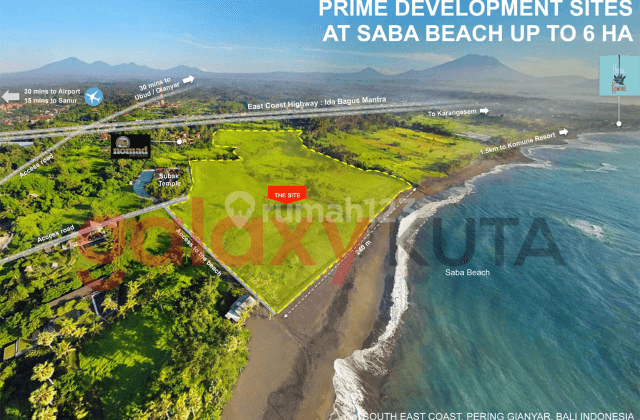 Land los beach saba gianyar Bali 1