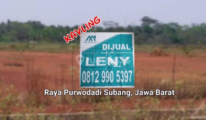 MURAH..KAVLING U/ INDUSTRI & GUDANG DI KAWASAN KALIJATI BUSINESS ESTATE, SUBANG, JAWA BARAT 1