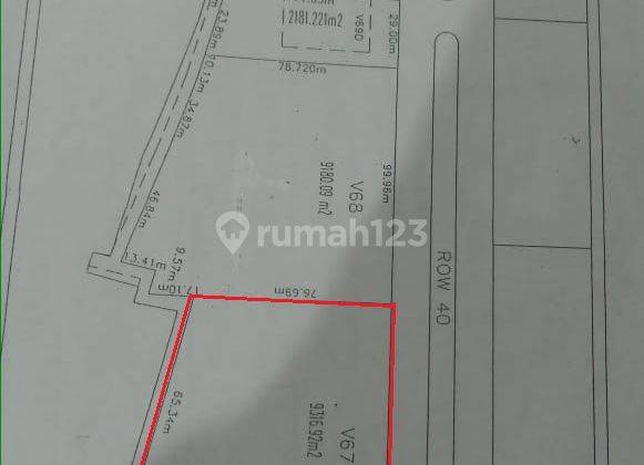 Tanah industri murah di kawasan industri jababeka cikarang 2