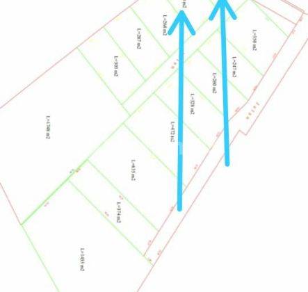 Rare plot of land in Umalas 1 price 725 million/are 1