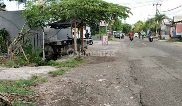 Tanah di jalan utama cocok ruko / toko hrga 800jt/are 1